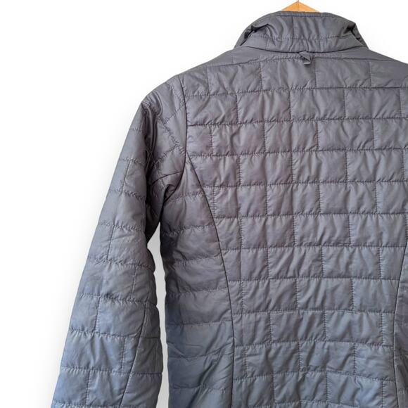 Patagonia Nano Puff Parka Gray Size Extra Small Women’s Long Puffer Jacket - Picture 8 of 10